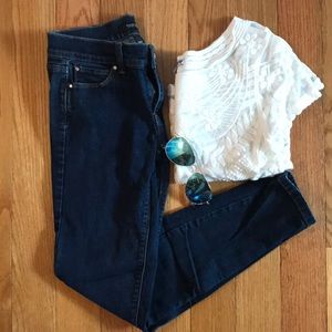 White House Black Market skinny jeans